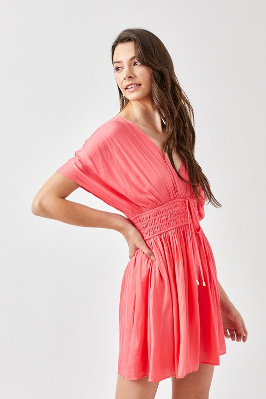 Smocked Waist with Tassel Strap Dress | ONLINE EXCLUSIVE