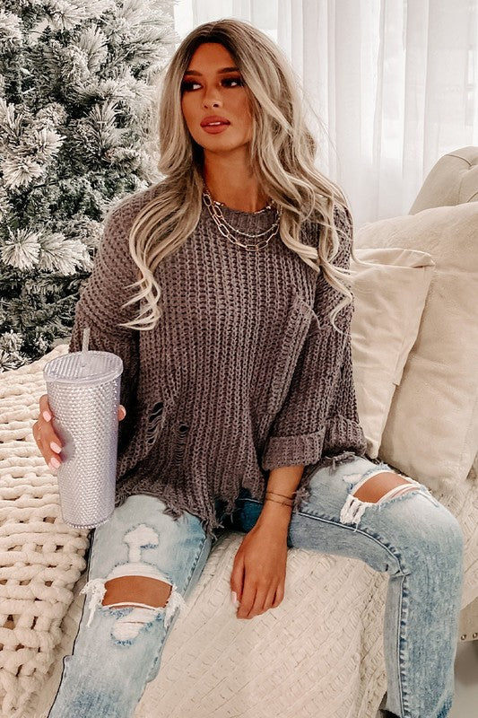 Charlotte Distressed Top