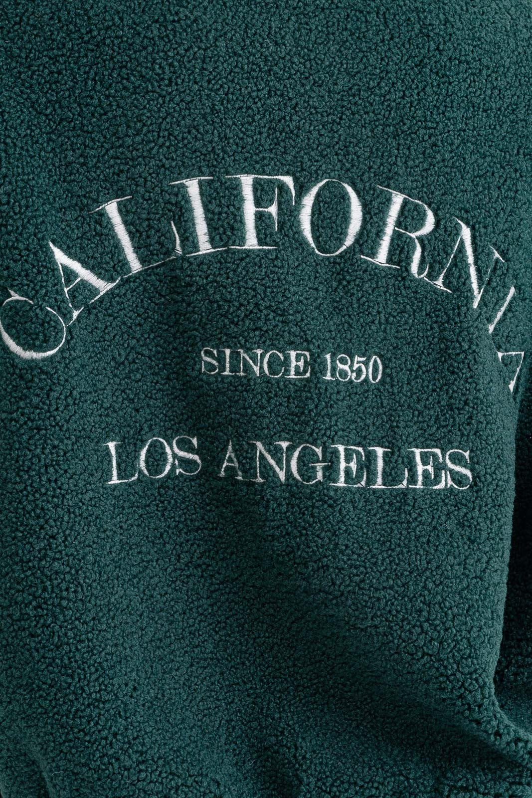California Embroidered Quarter Zip Fleece