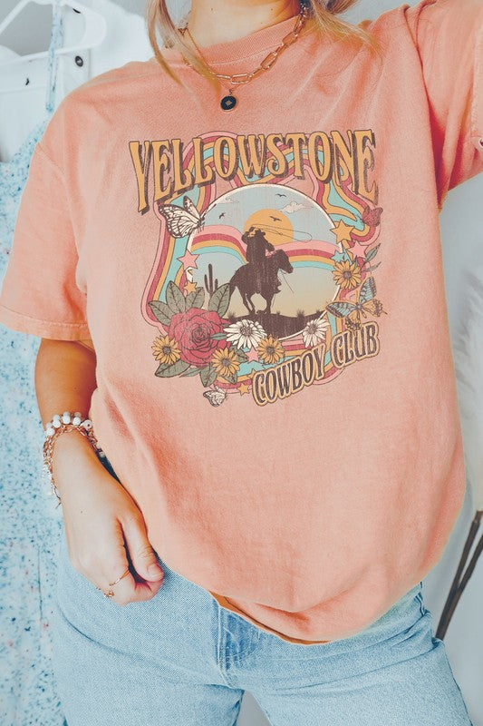 Yellowstone Cowboy Club Comfort Colors Graphic Tee | ONLINE EXCLUSIVE