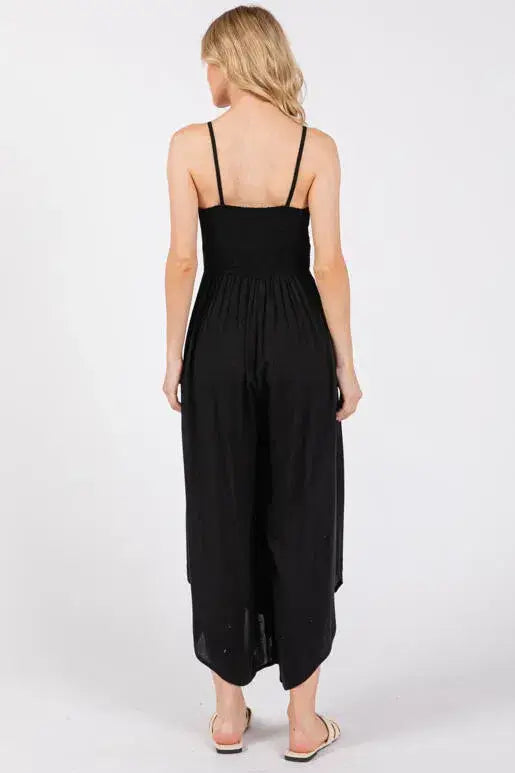 Gretta Jumpsuit - Black