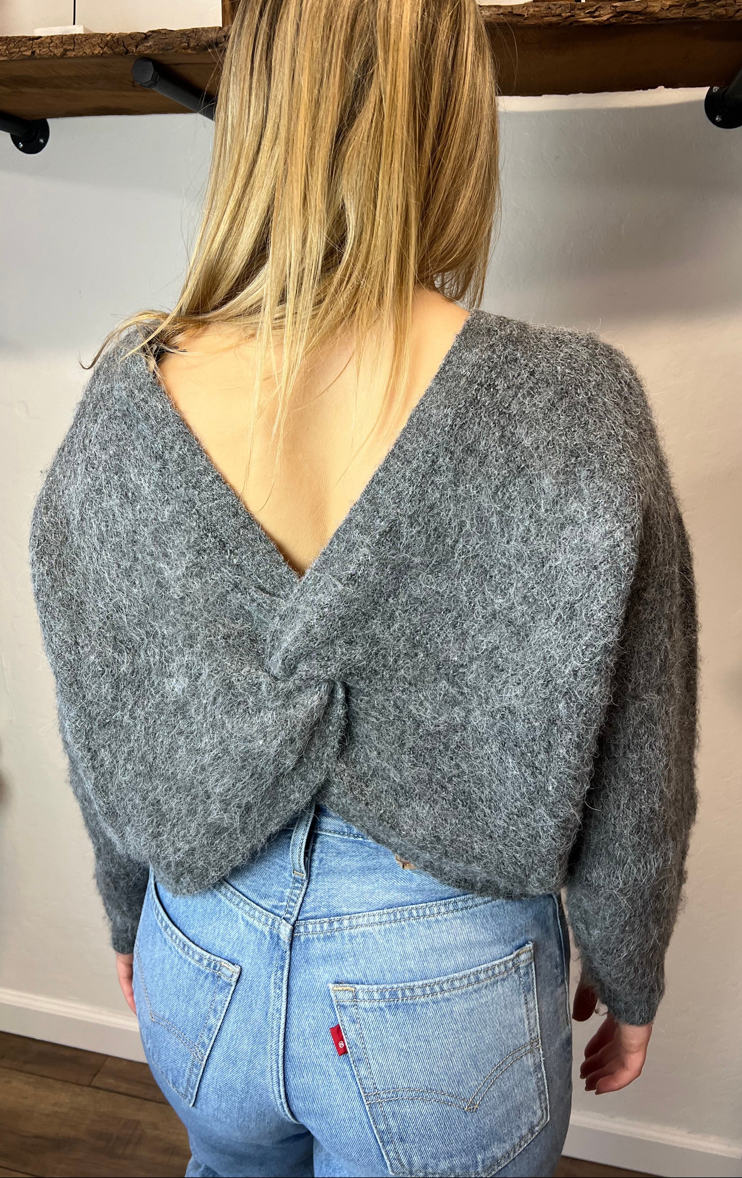 Sophie Twist Back Sweater