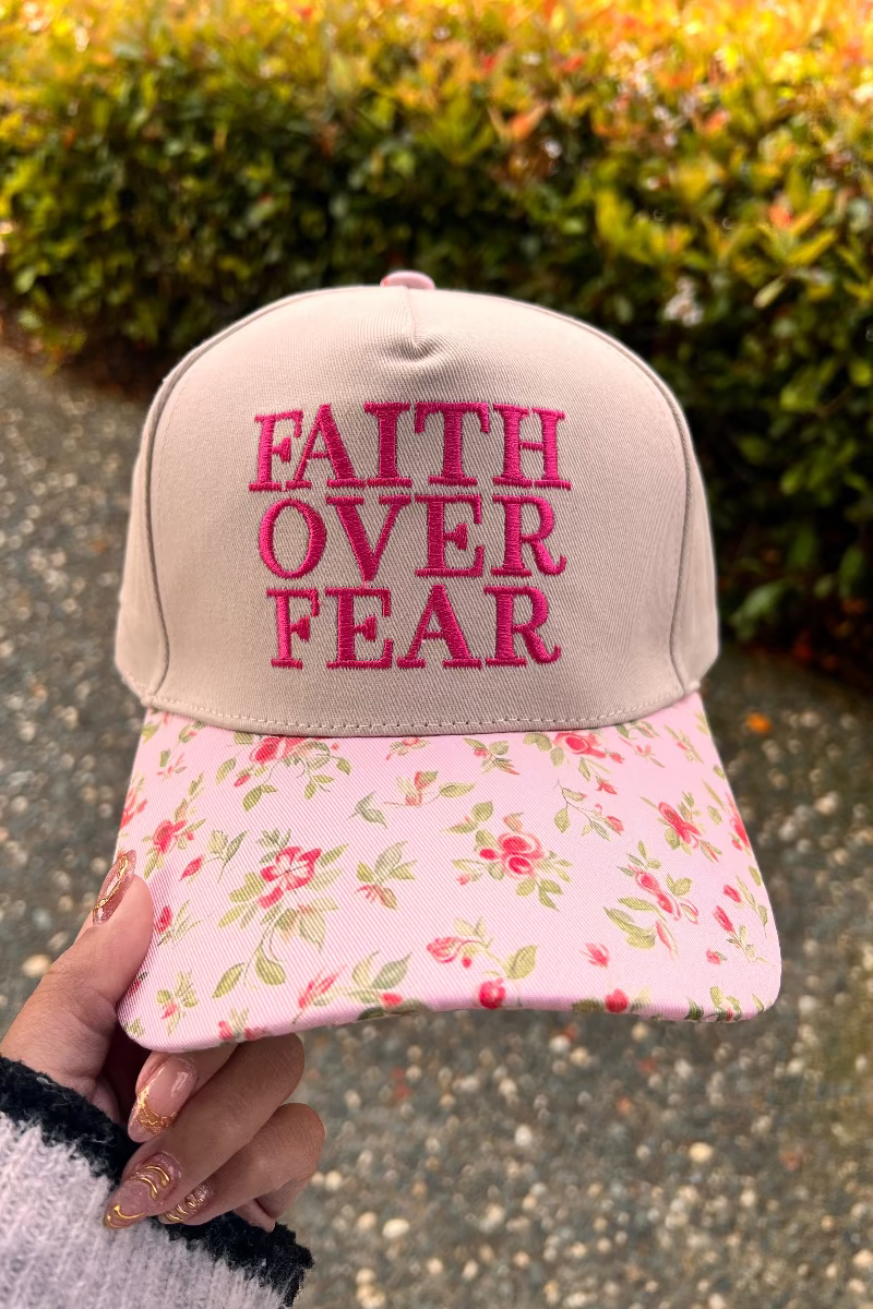 Faith Over Fear Trucker Hat