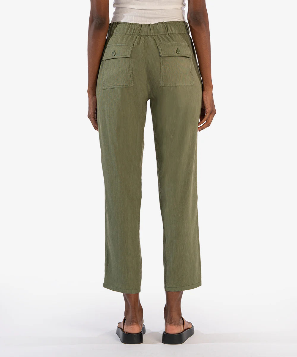 Rosalie Drawstring Pants - Hunter