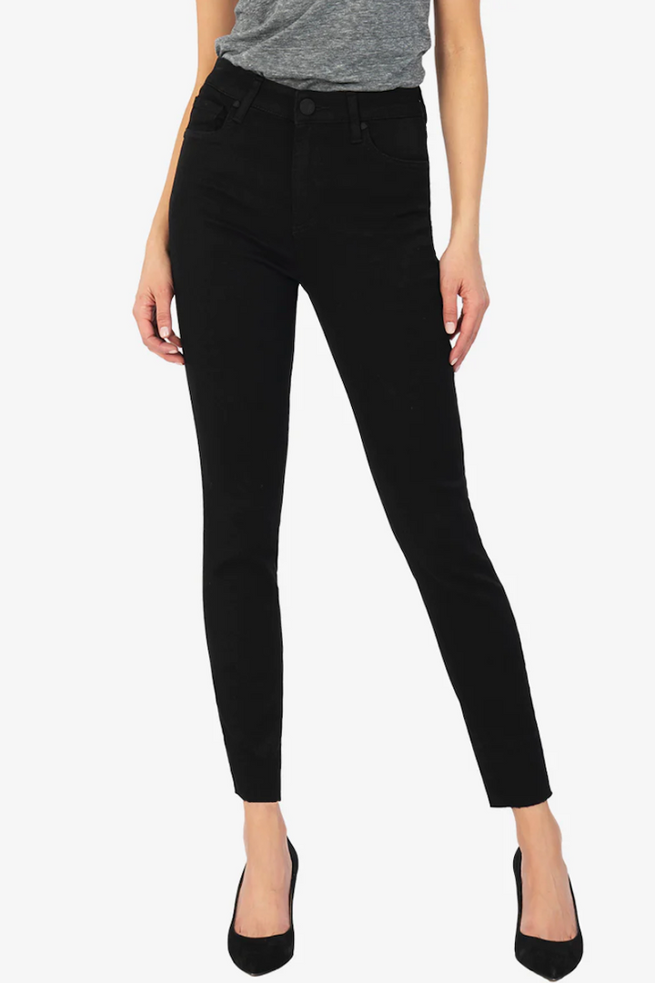 Donna High Rise Fab Ab Ankle Skinny