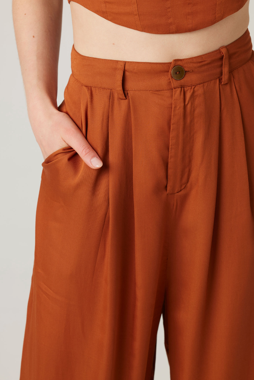 Tori Wide Leg Trouser Pants