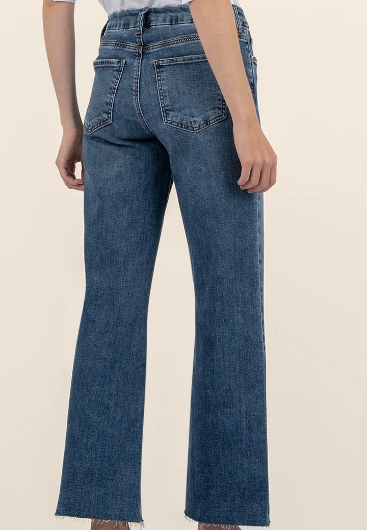 Meg High Waist Ankle Wide Leg Jeans - Family