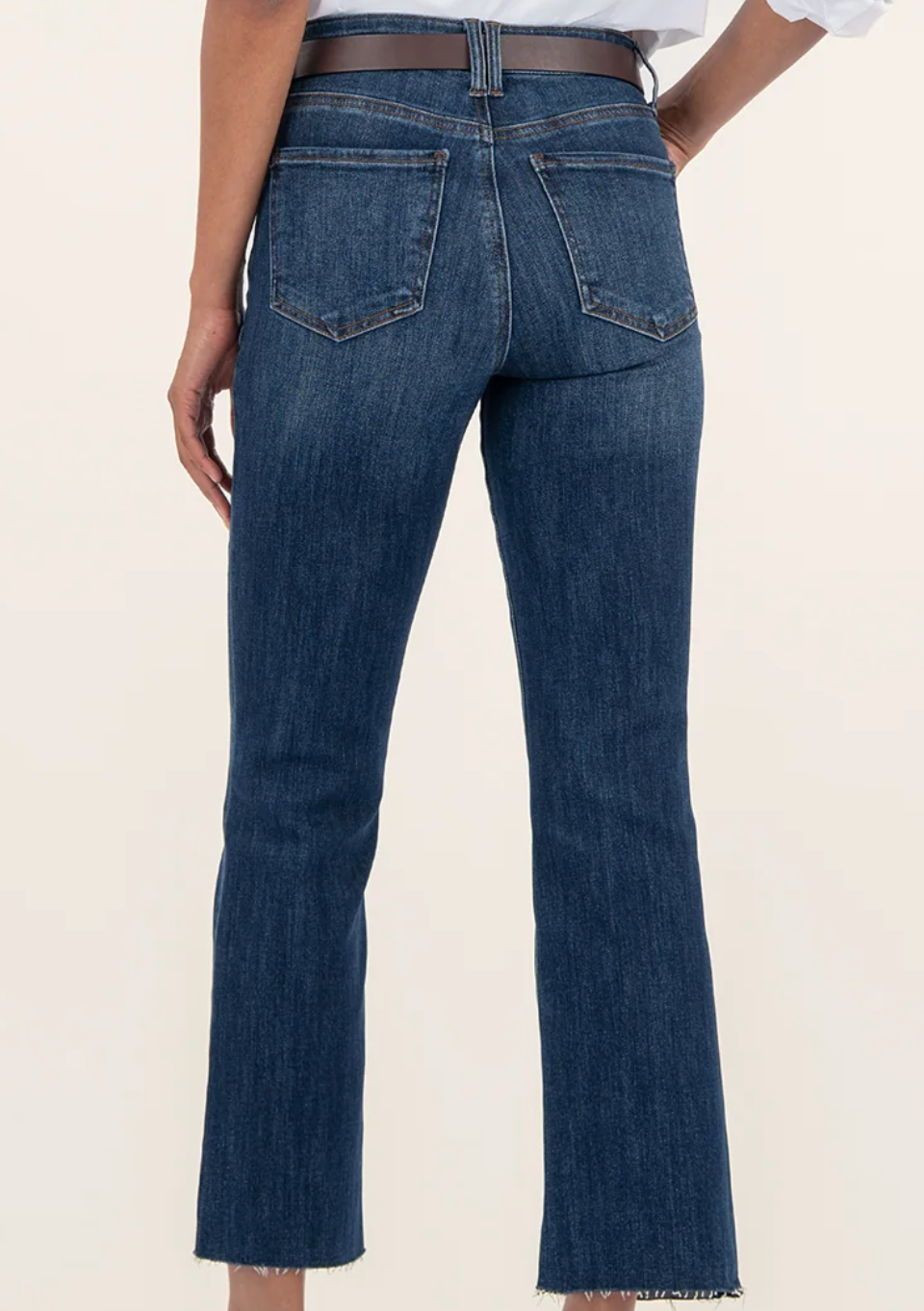 Kelsey High Rise Ankle Flare Fab Ab - Precocious Wash