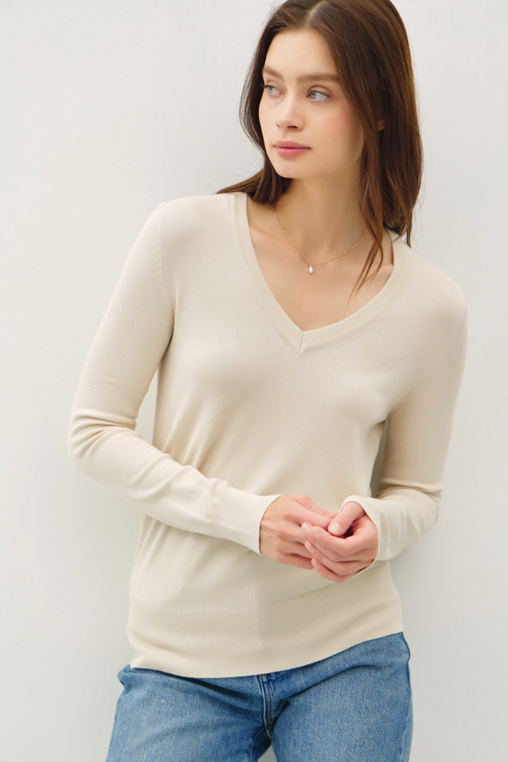 Vera Sweater - Ecru