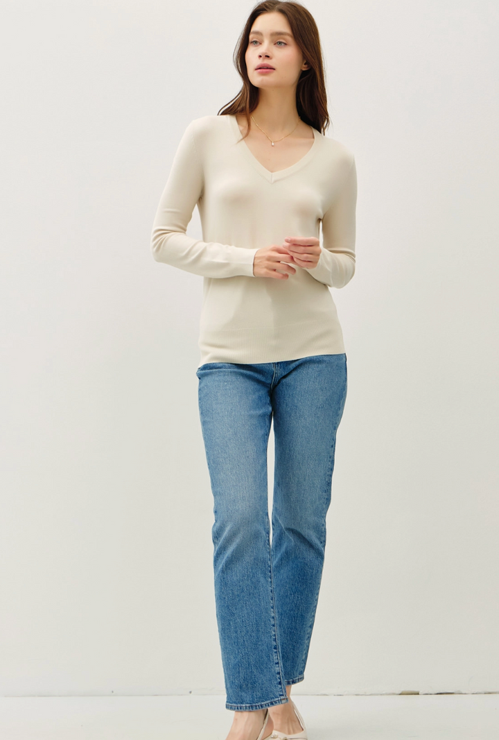 Vera Sweater - Ecru