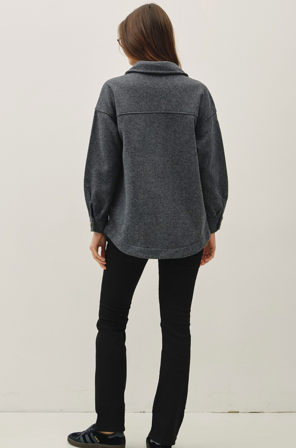 Rebecca Woolen Shacket