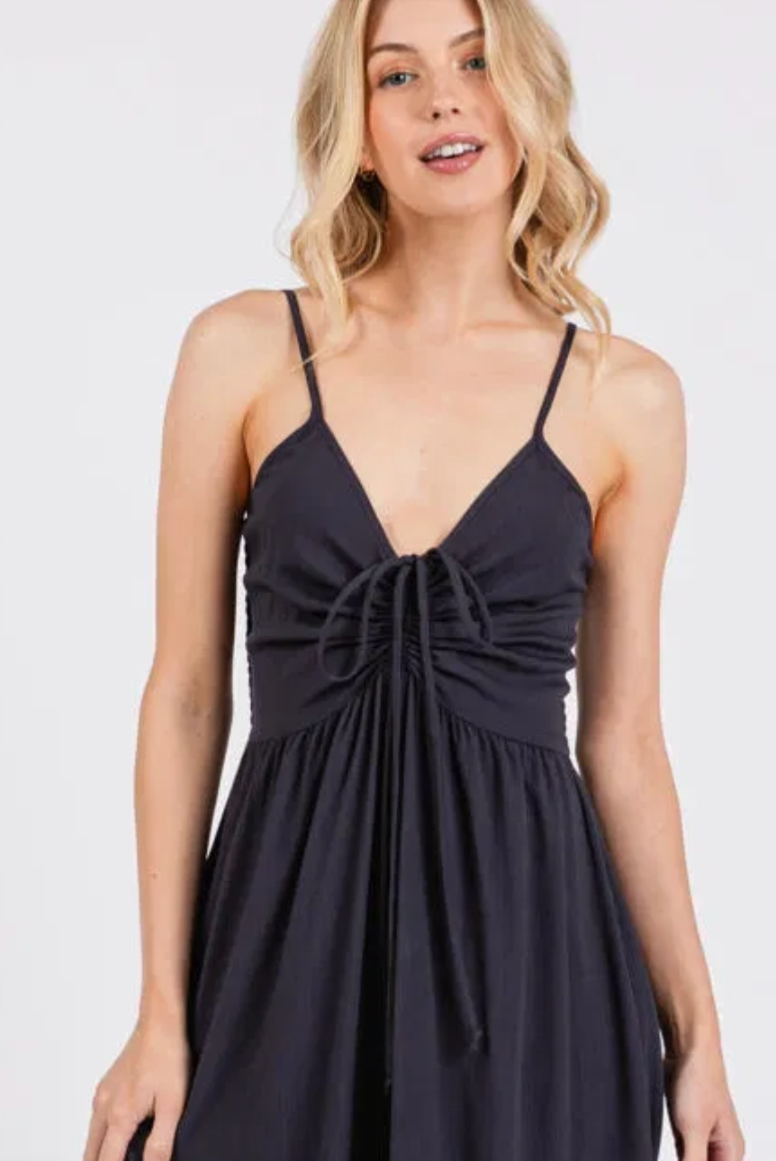 Gretta Jumpsuit - Black