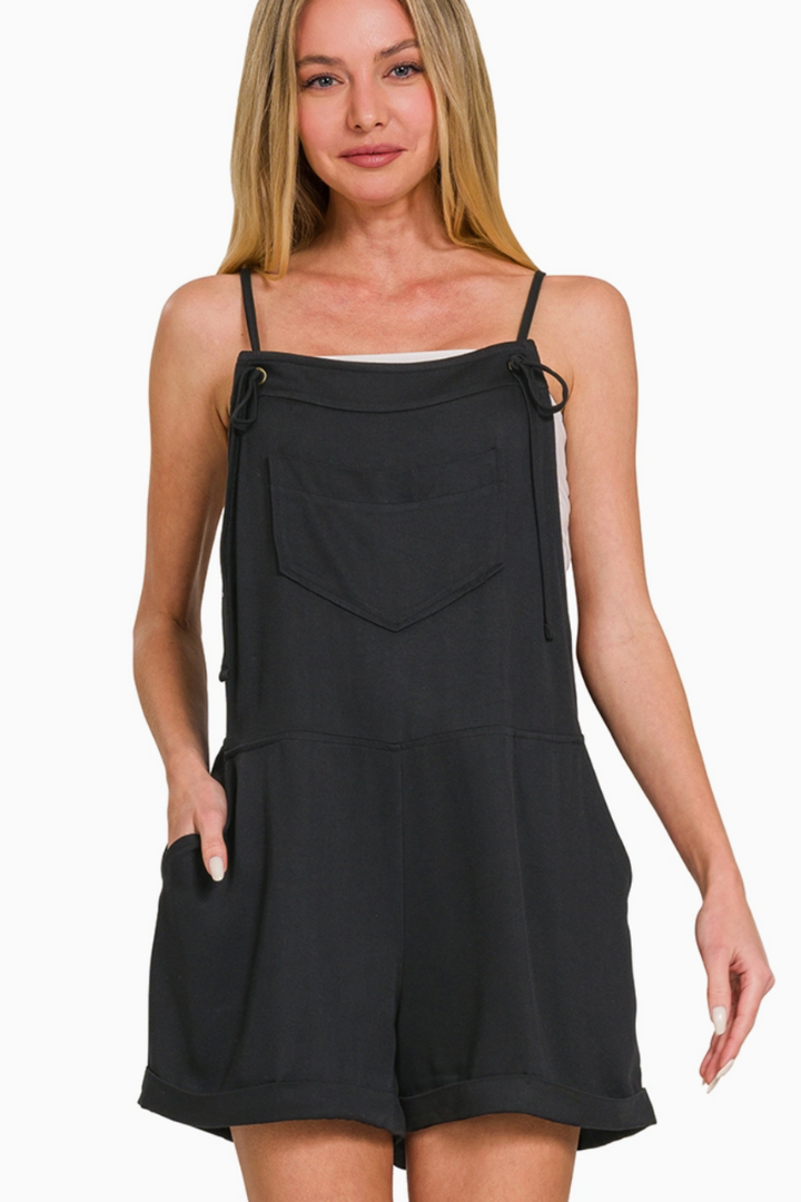 Ramona Romper - Black