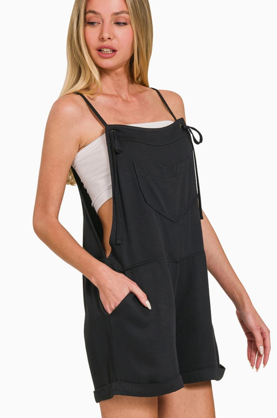 Ramona Romper - Black