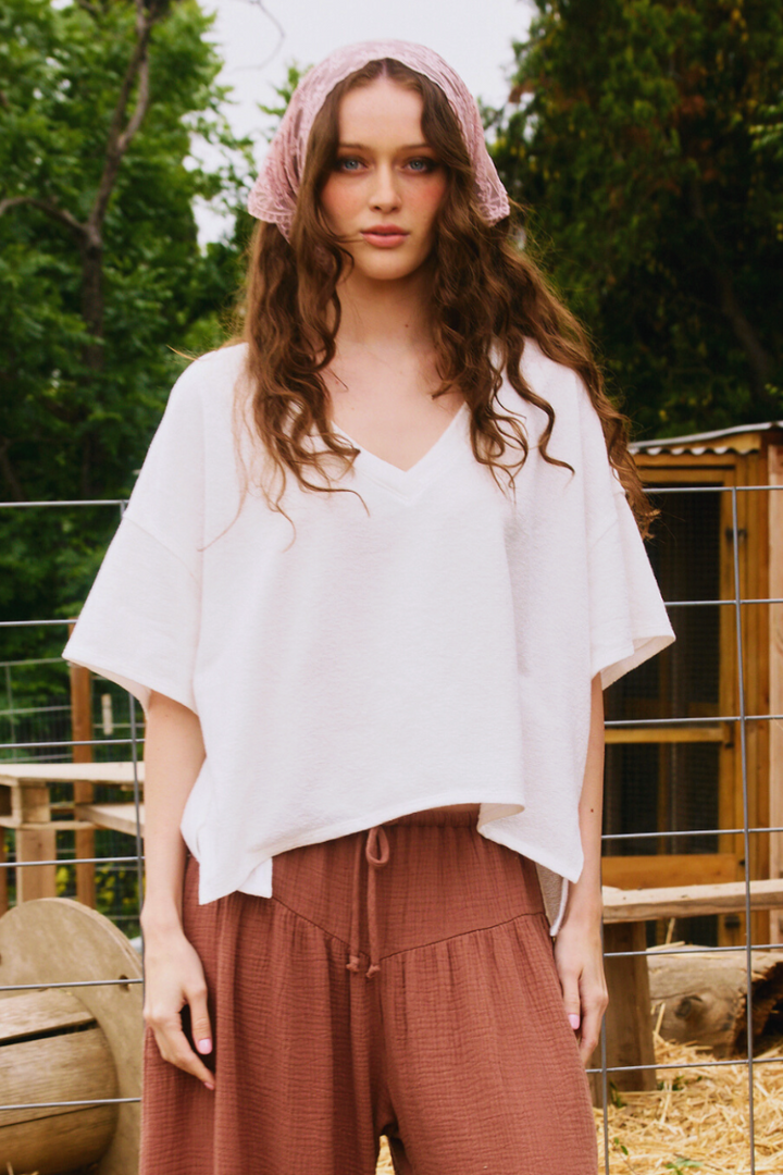 Vickie V-Neck Tee