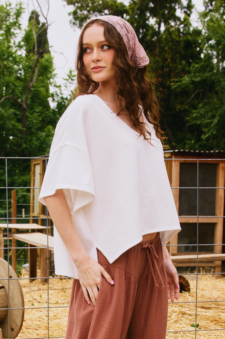 Vickie V-Neck Tee