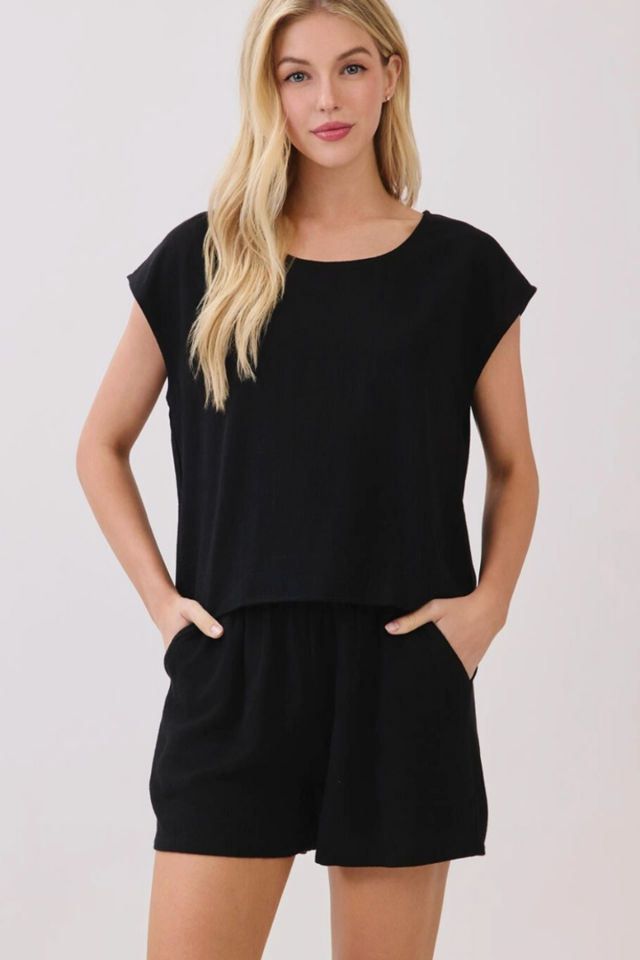 Sarah Smocked Waist Shorts