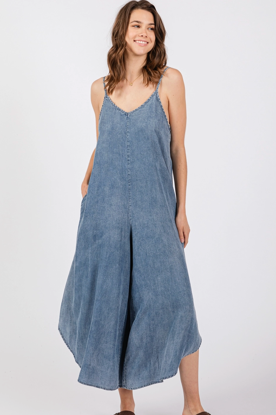Gina Jumpsuit - Denim