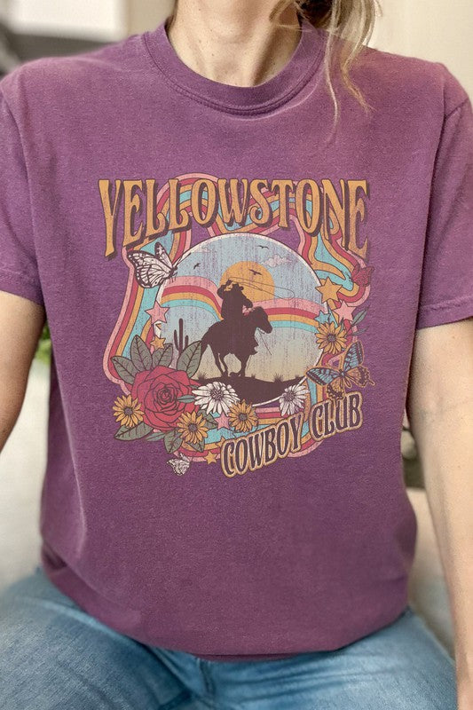 Yellowstone Cowboy Club Comfort Colors Graphic Tee | ONLINE EXCLUSIVE