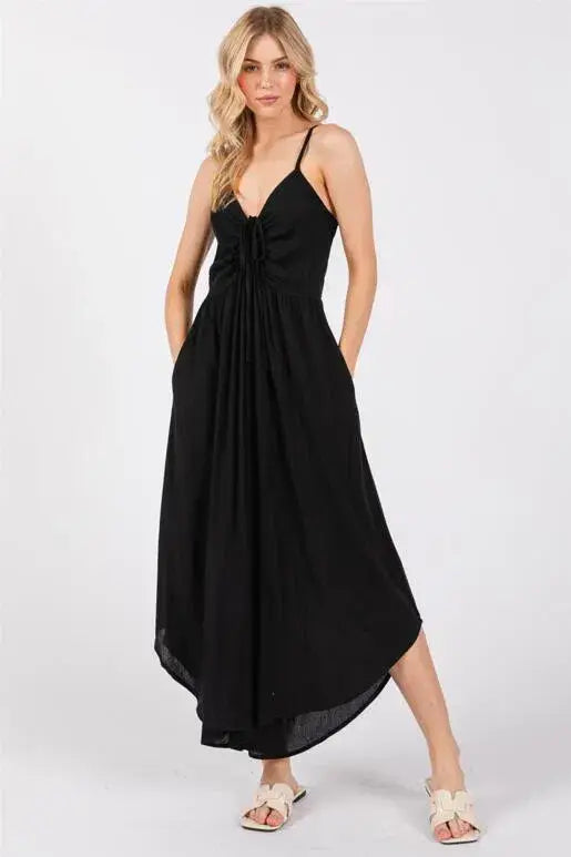 Gretta Jumpsuit - Black