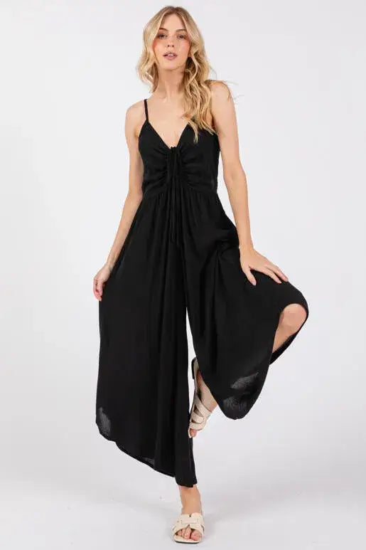 Gretta Jumpsuit - Black